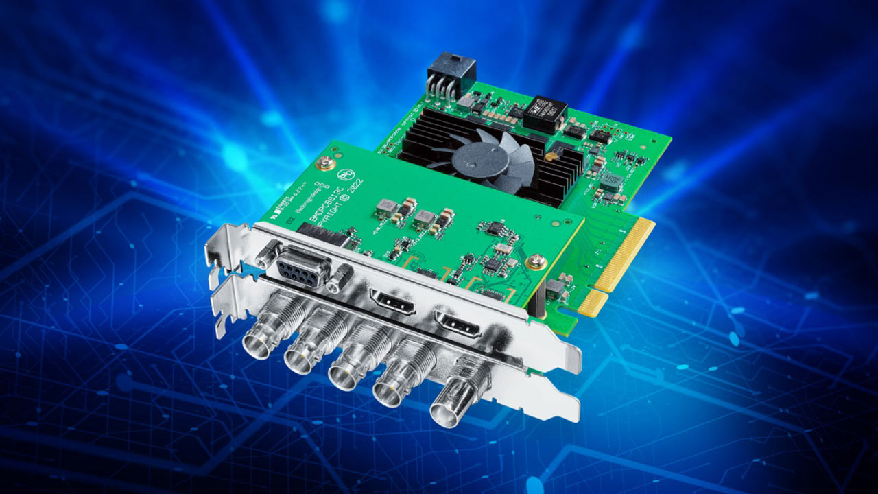 ブラックマジックデザイン、「DeckLink 8K Pro G2」発売。最新のHDMI