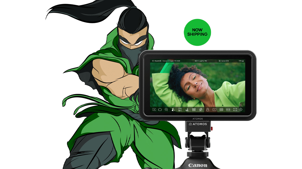 Atomos、スリムで軽量な5インチ1500nit HDRモニター「Shinobi II」発表