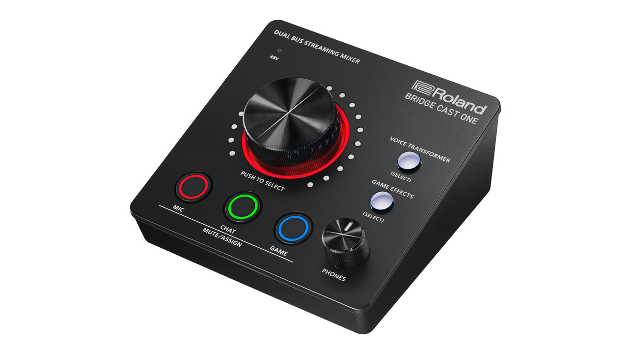 ローランド、手のひらのゲーミング・オーディオミキサー「BRIDGE CAST