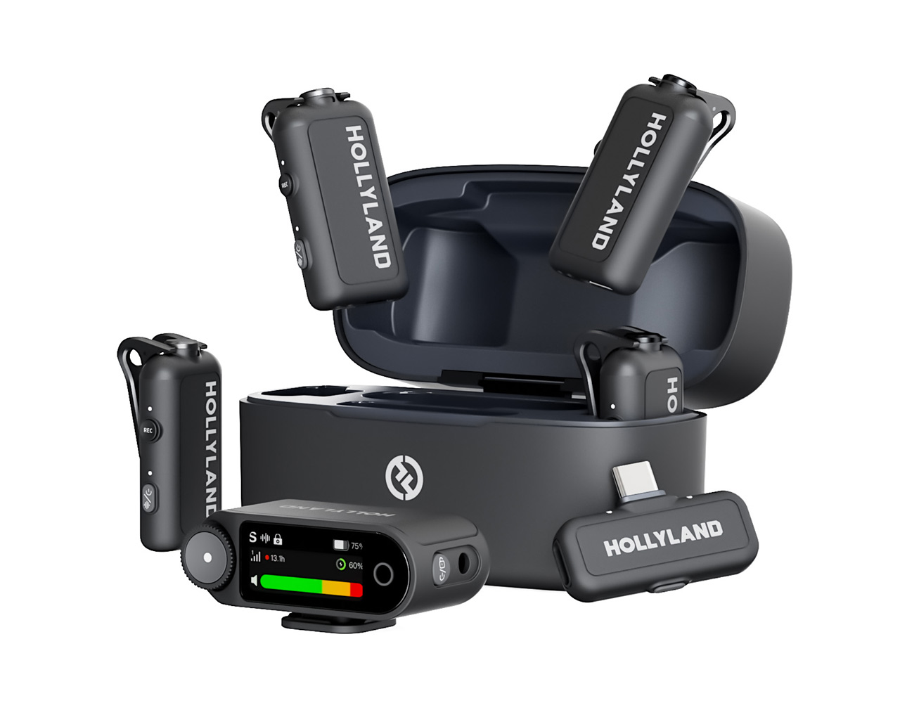 Hollyland、ワイヤレスマイクシステム「Lark MAX 2」発表。32bit