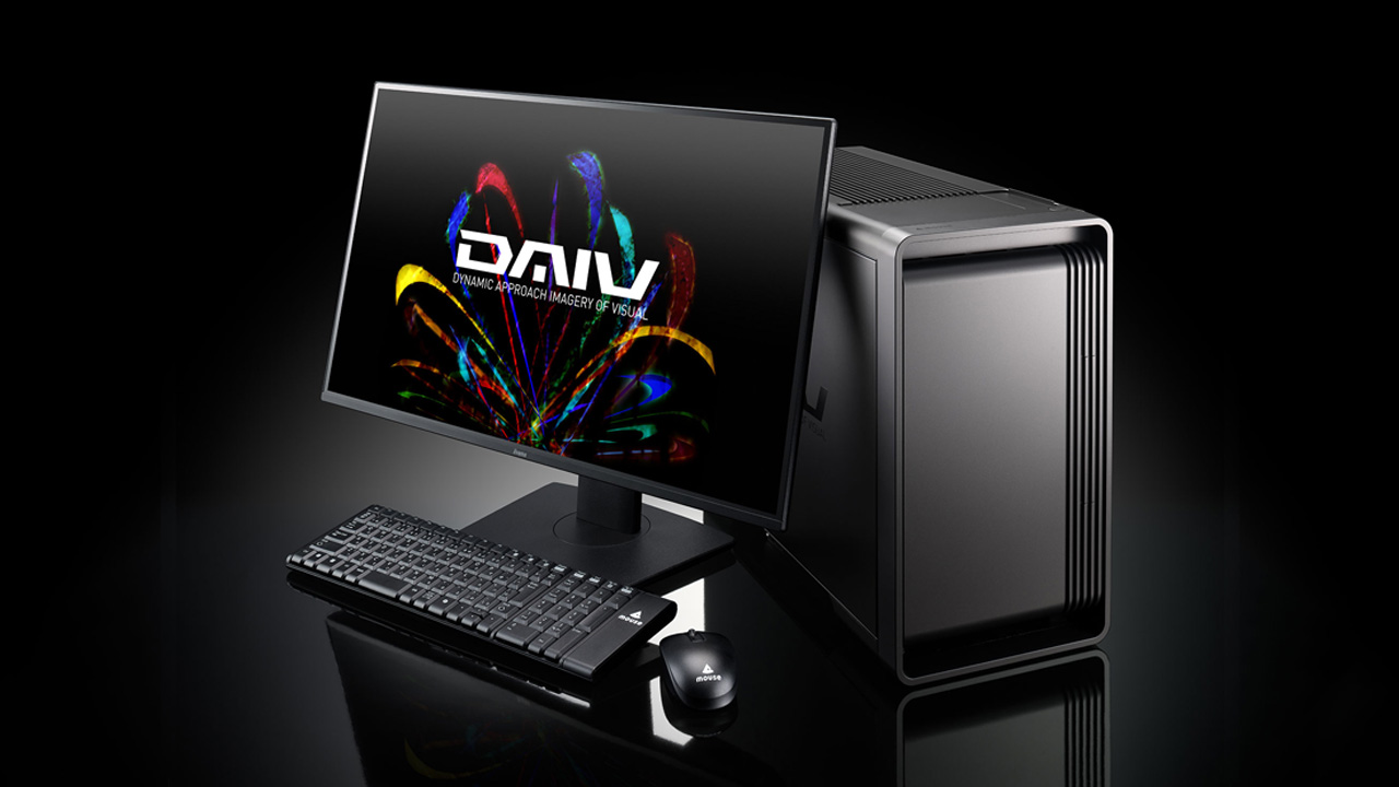 マウスコンピューター、クリエイター向けDAIV初の新型ミニタワーPC発売