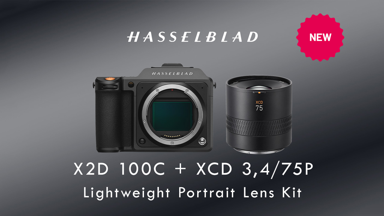 Hasselblad、1億画素中判カメラ「X2D 100C」とレンズ「XCD 3,4/75P