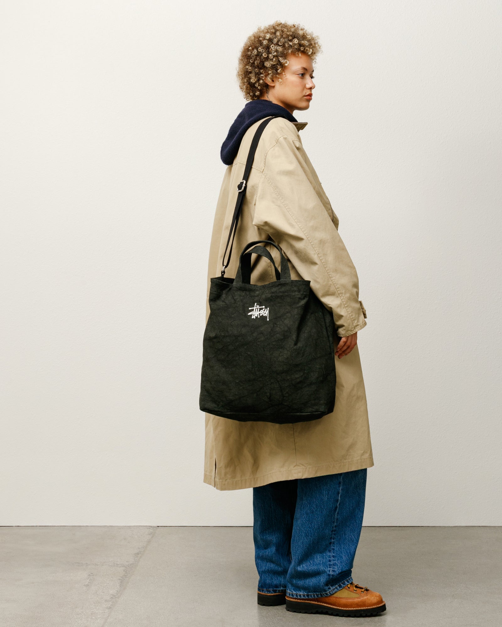 Canvas Crossbody Bag – Washed Black | Accessories | Stüssy Japan