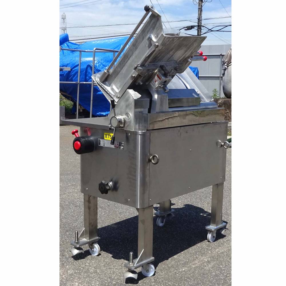 冷凍肉スライサー 中古 なんつね NF-410AD ハイ・トップ『品番8759