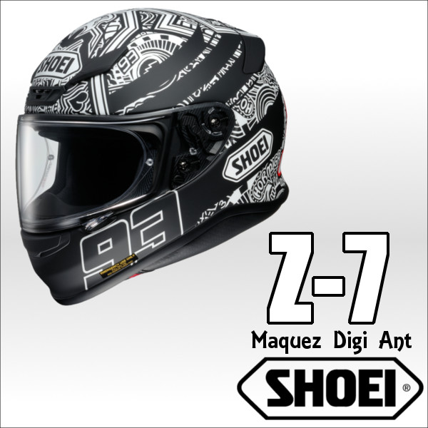 SHOEI z-7 MARQUEZ DIGI ANT, JIS - JPmotorcyclehelmet: Predator