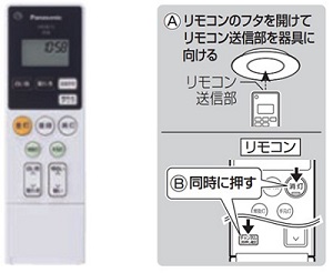 LEDシーリングライトの点灯状態が勝手に変わり、リモコン操作が