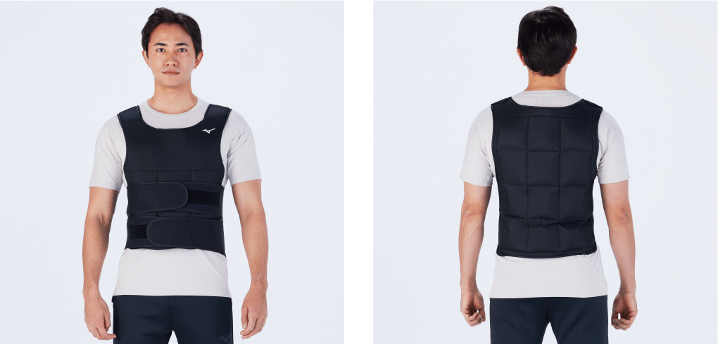 美品】mizunoミズノウエイトジャケット ベスト C3JWT41900 美品