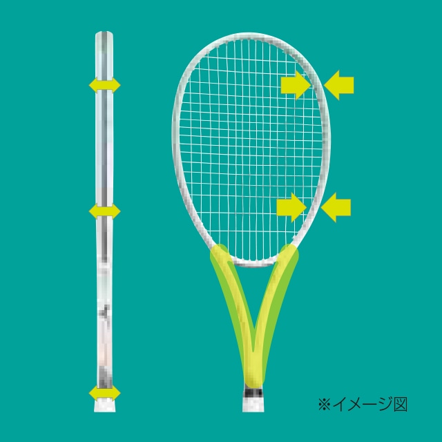 D FORCE Light デビュー！軽量デカ面ソフトテニスラケット