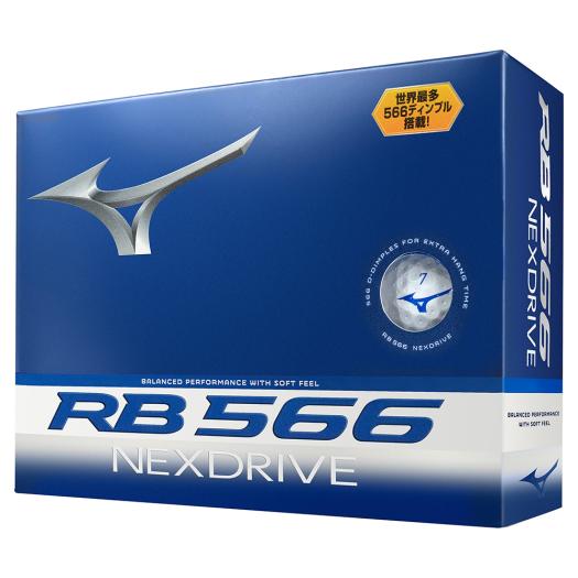 RB 566 ネクスドライブ ホワイト(ダース)|5NJBT32410|ボール|ゴルフ
