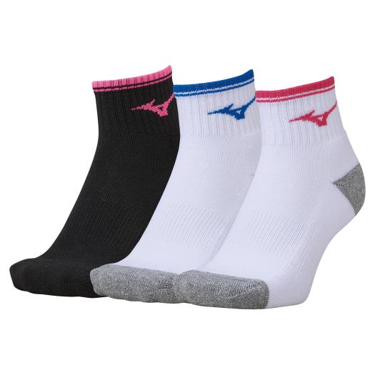 ショートソックス(3足組／23～25cm)|62JX2Z11|ソックス|テニス|ミズノ