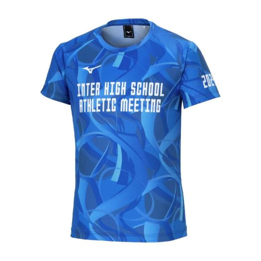 2024全国中学校体育大会限定Tシャツ|32JAD471|ミズノトレーニング