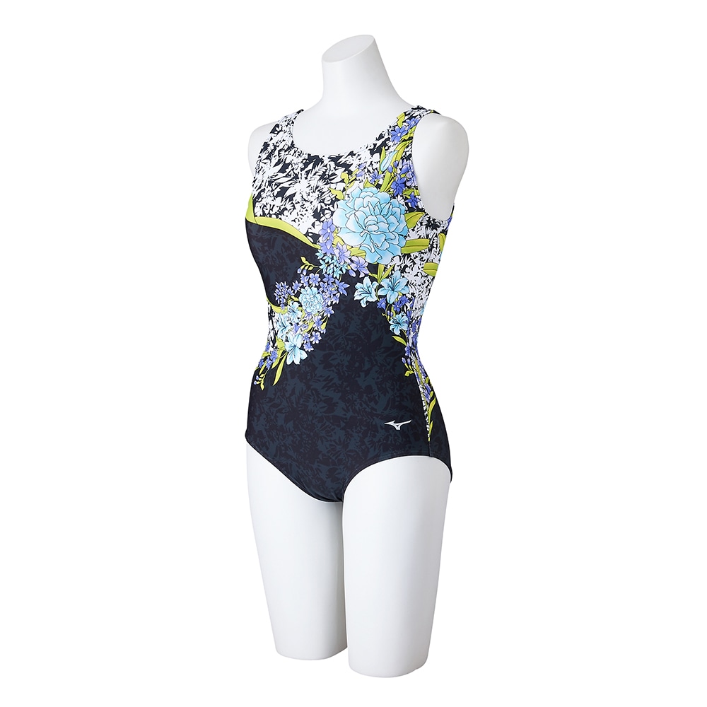 アクアフィットネス用ワンピース|N2JAB336|フィットネス水着|スイム