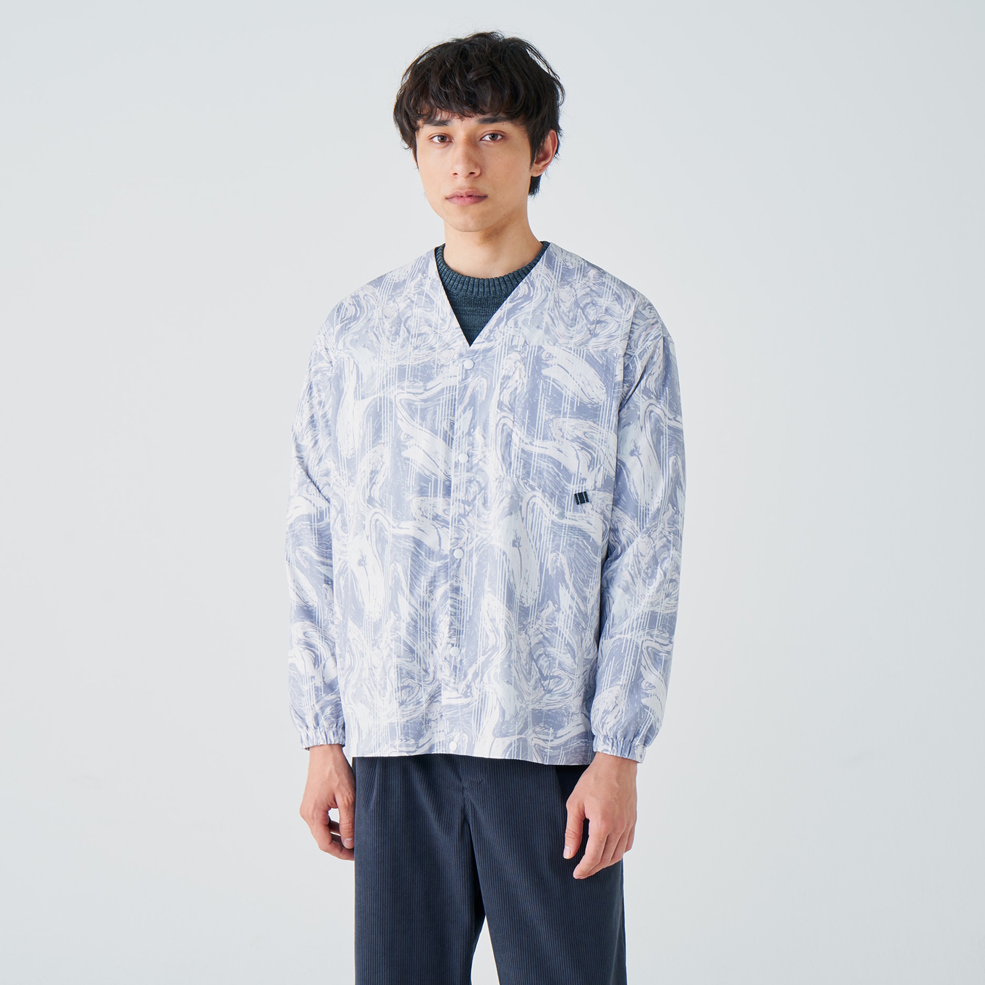 ミズノ直営限定／吸湿発熱】ブレスサーモ サーマルメッシュノーカラー