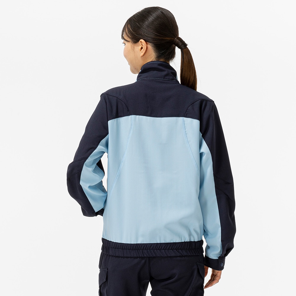 ワークジャケット(ネーム刺繍対応／制電／春夏用／エコ素材