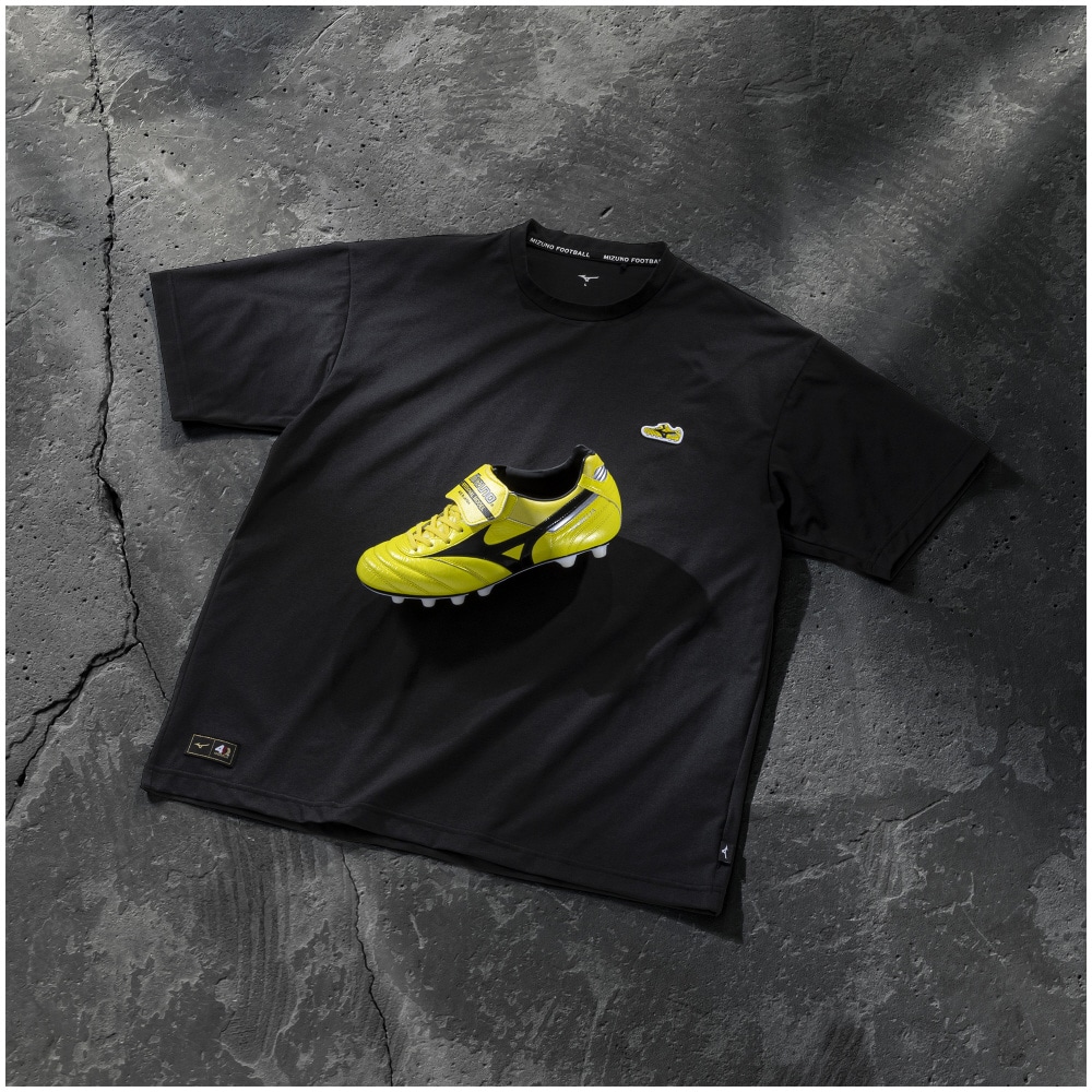 ミズノ直営限定】モレリア2 30th ワッペンTシャツ|P2MAC430|ウエア