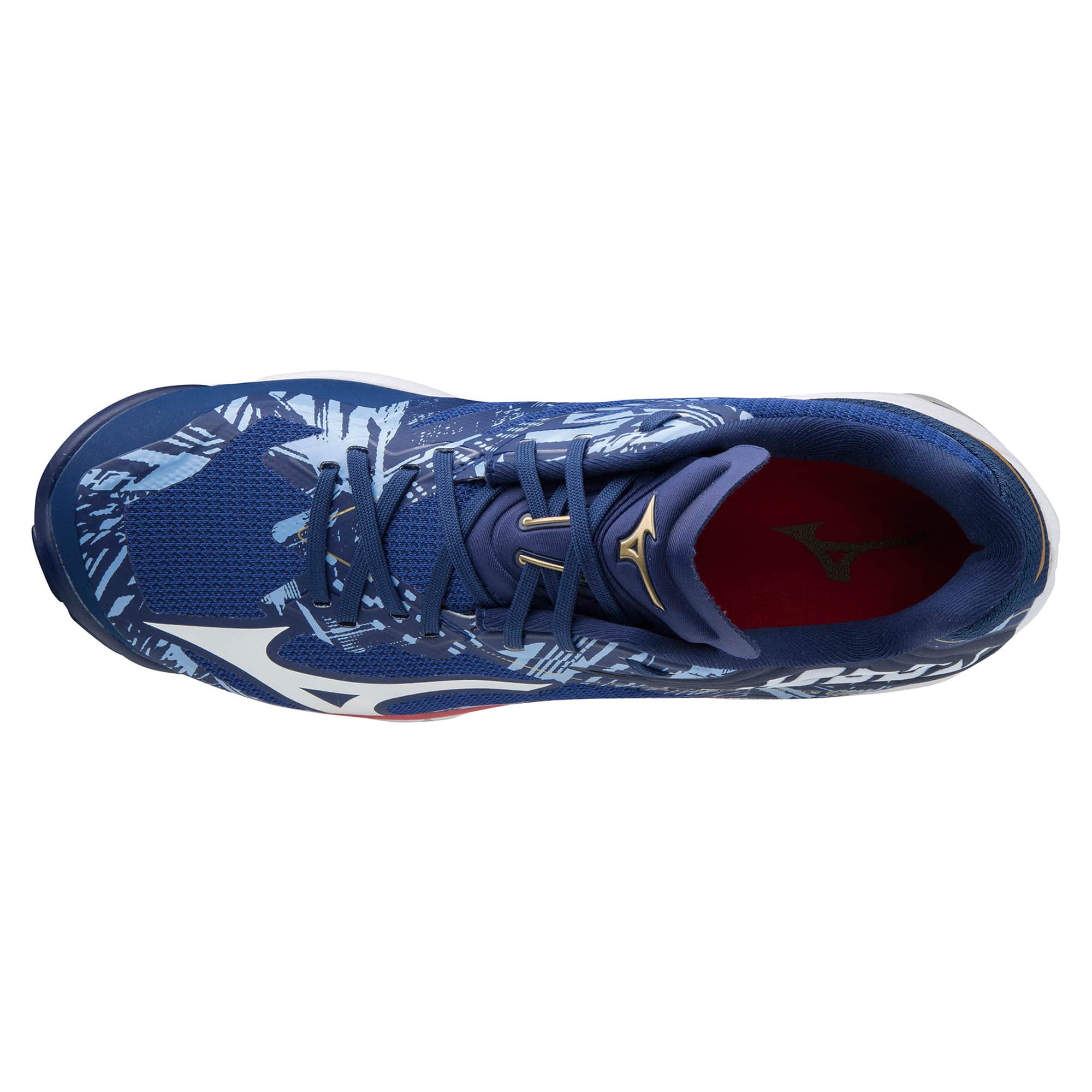 ミズノ バレーボールシューズ ウエーブライトニングZ626.0cm 青