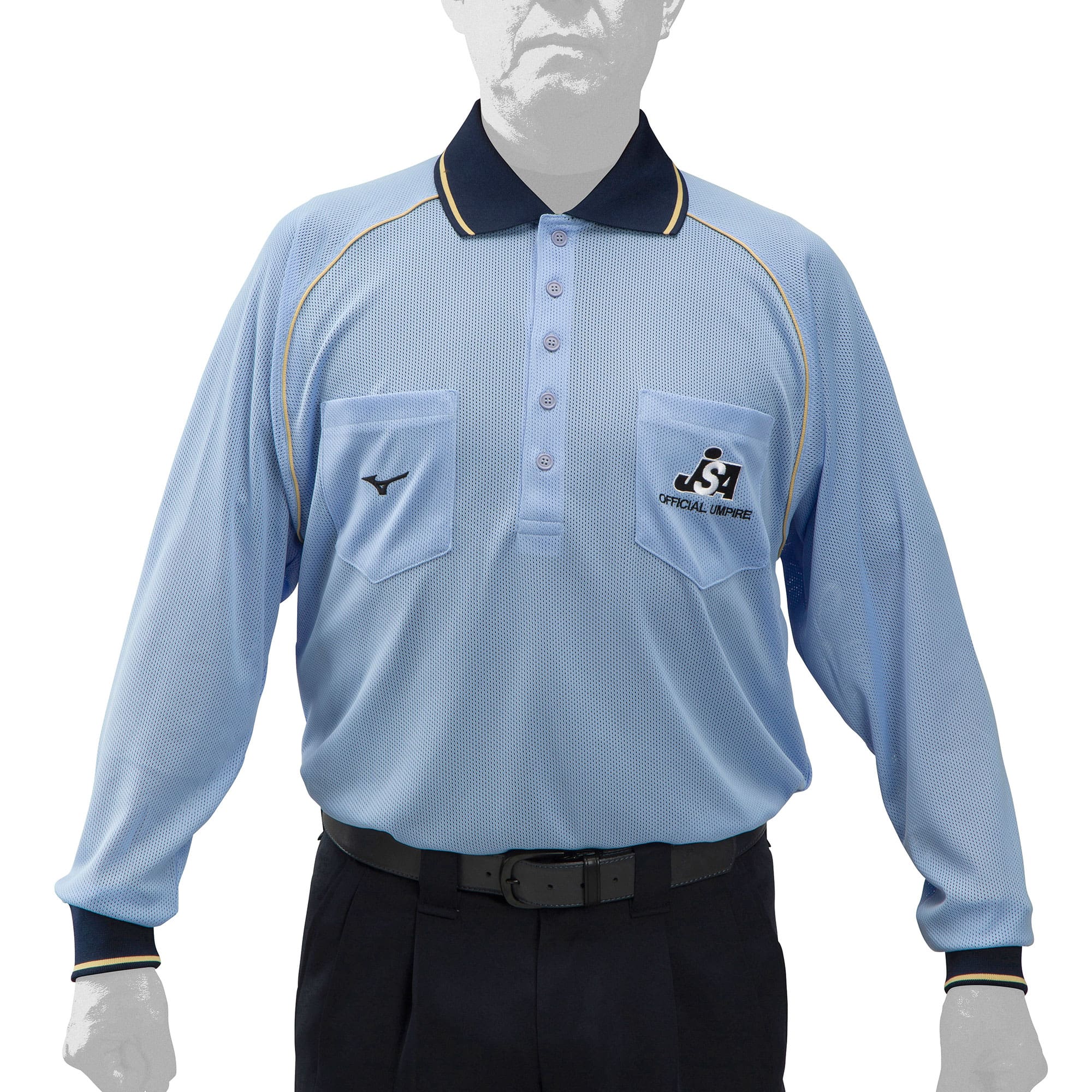 ソフトボール審判員用長袖シャツ|12JC9X15|アンパイア用品|ソフト