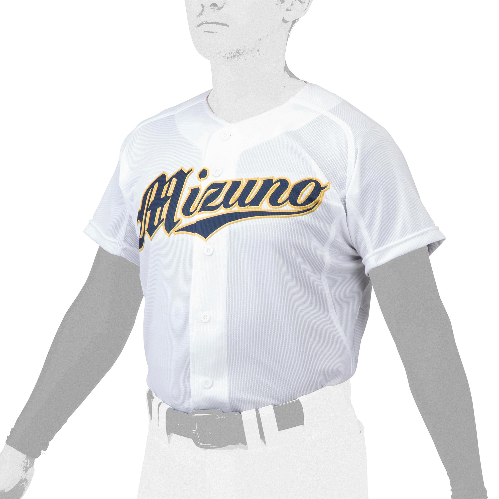 ミズノプロ】シャツ／オープンタイプ|12JC1F46|ユニフォーム|野球