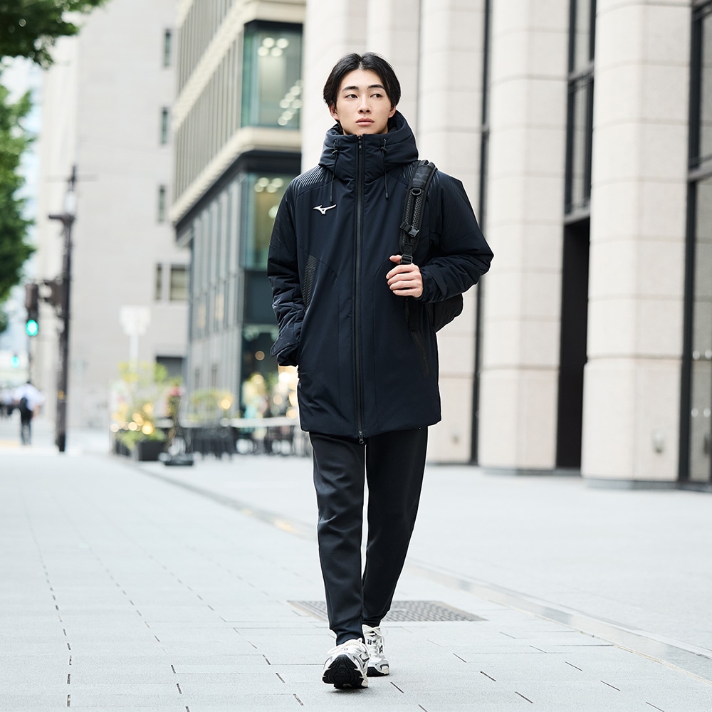 保温素材／吸湿発熱】テックフィルブレスサーモインサレーテッドコート