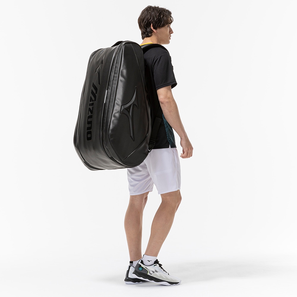 ミズノ公式オンライン限定】ラケットバッグ(9本入れ)TOUR09g|63GDC502