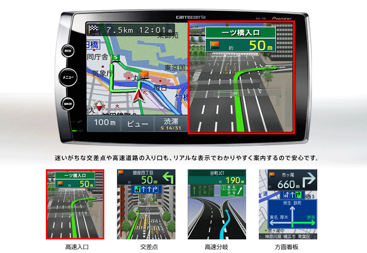 carrozzeria | エアーナビ | ポータブルナビ
