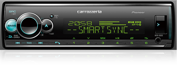 インターフェース デザイン | MVH-6600 | オーディオメインユニット