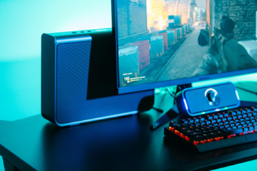 ゲームの臨場感を再現するゲーミングスピーカー「SOUND TECTOR