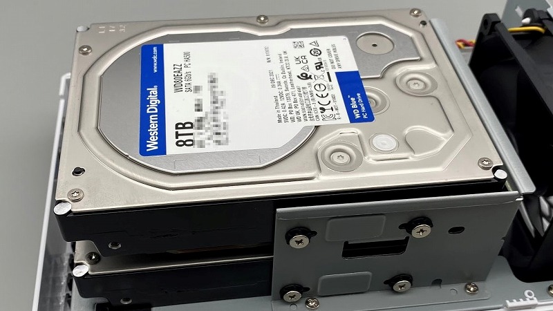レビュー】CMRで8TBのHDD、WD80EAZZを購入しました