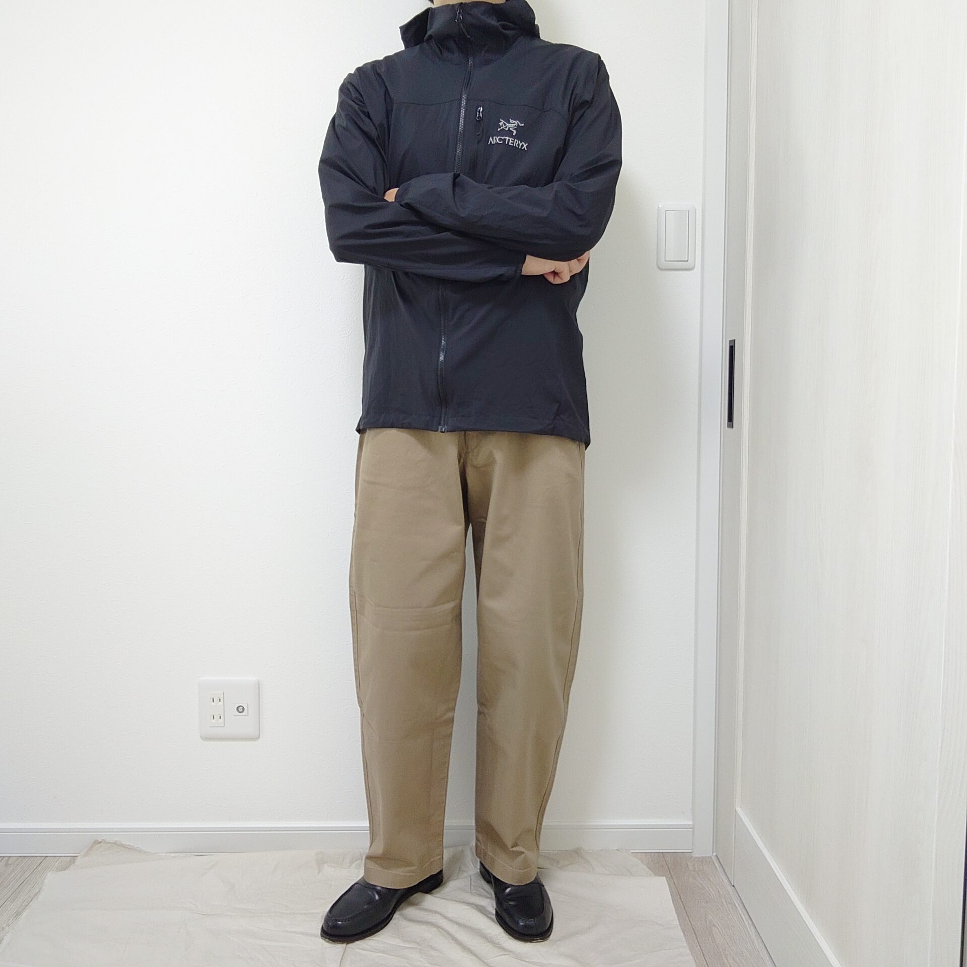 アークテリクス】スコーミッシュフーディのサイズ感やスペックを