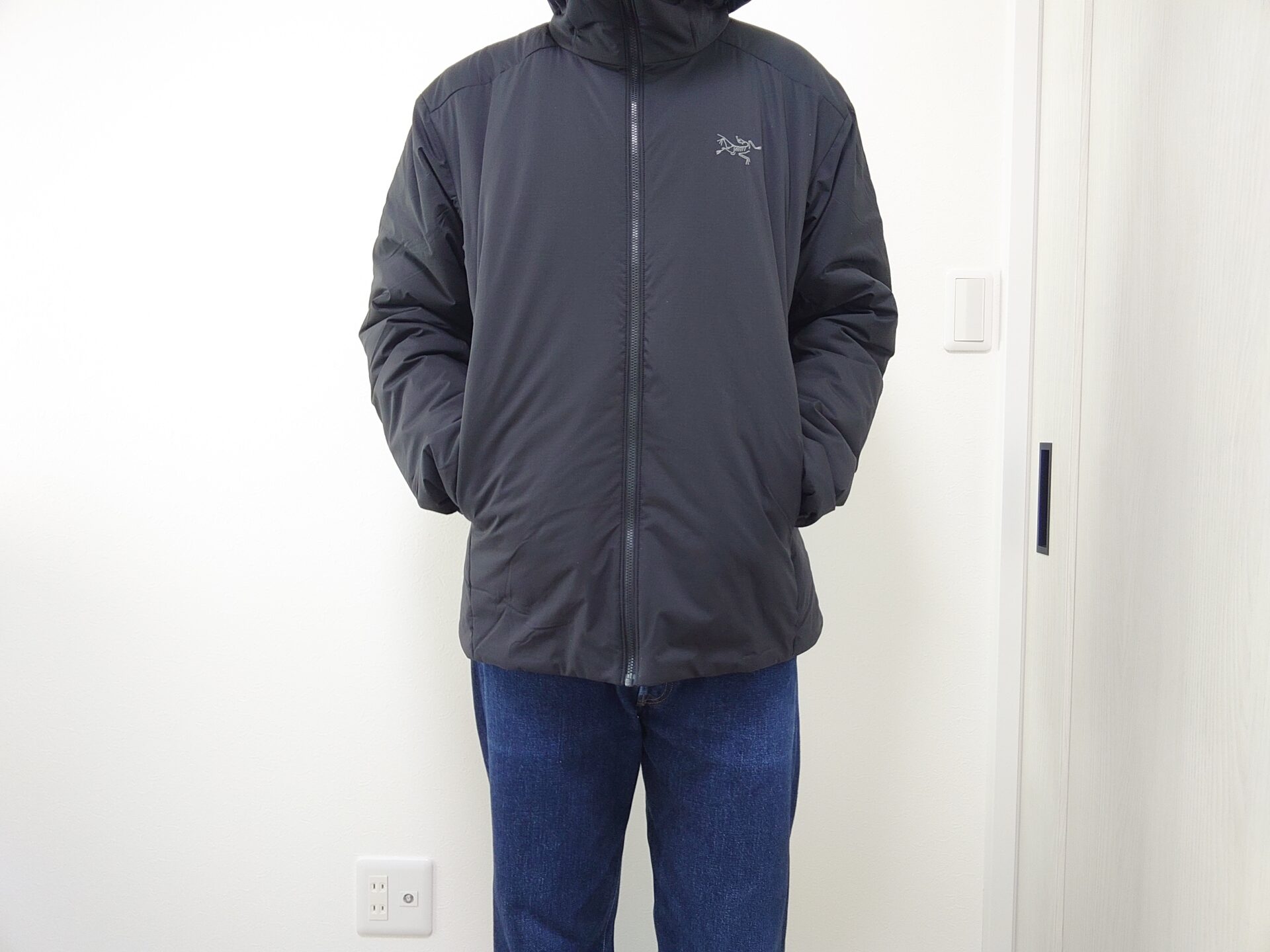 アークテリクス】アトムヘビーウェイトフーディのサイズ感・コーデを