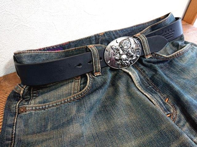 JUN COMPANYオリジナルデザイントップバックル 【雷神】 JC-003