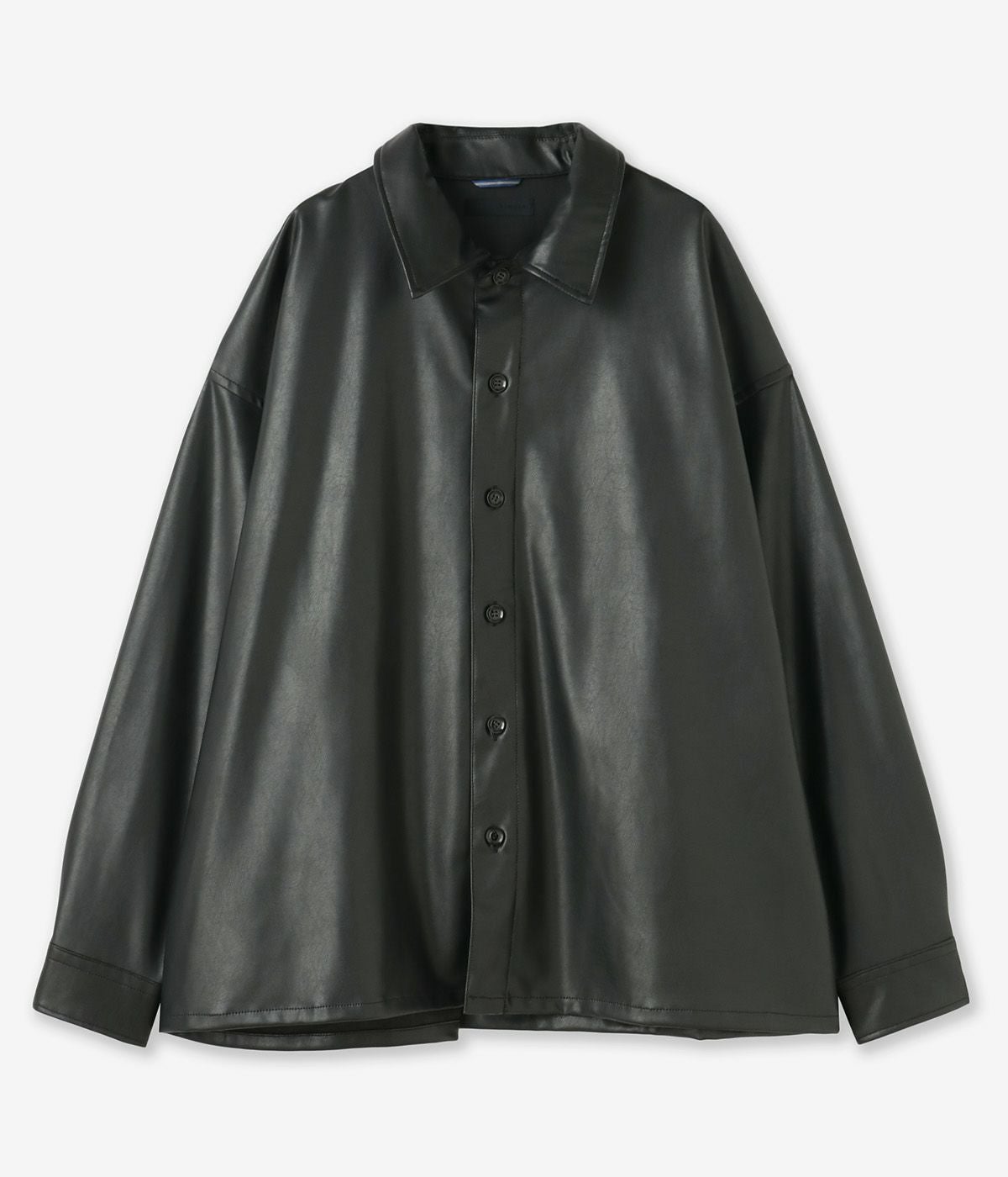 MEGA BIG LEATHER SHIRTS | junhashimoto（ジュンハシモト）Official