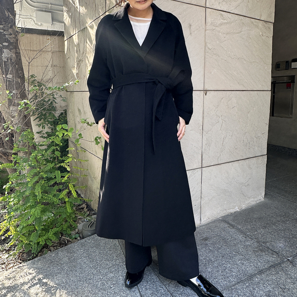 名品アイテム・カシミヤ100％】ロングコート | レディースファッション