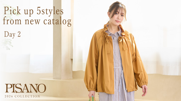 ピサーノ】2026SSカタログコレクション 注目スタイル Day 2 | 株式会社