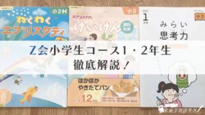 Z会みらい思考力ワークって難しい？娘と取り組んだ感想を本音で