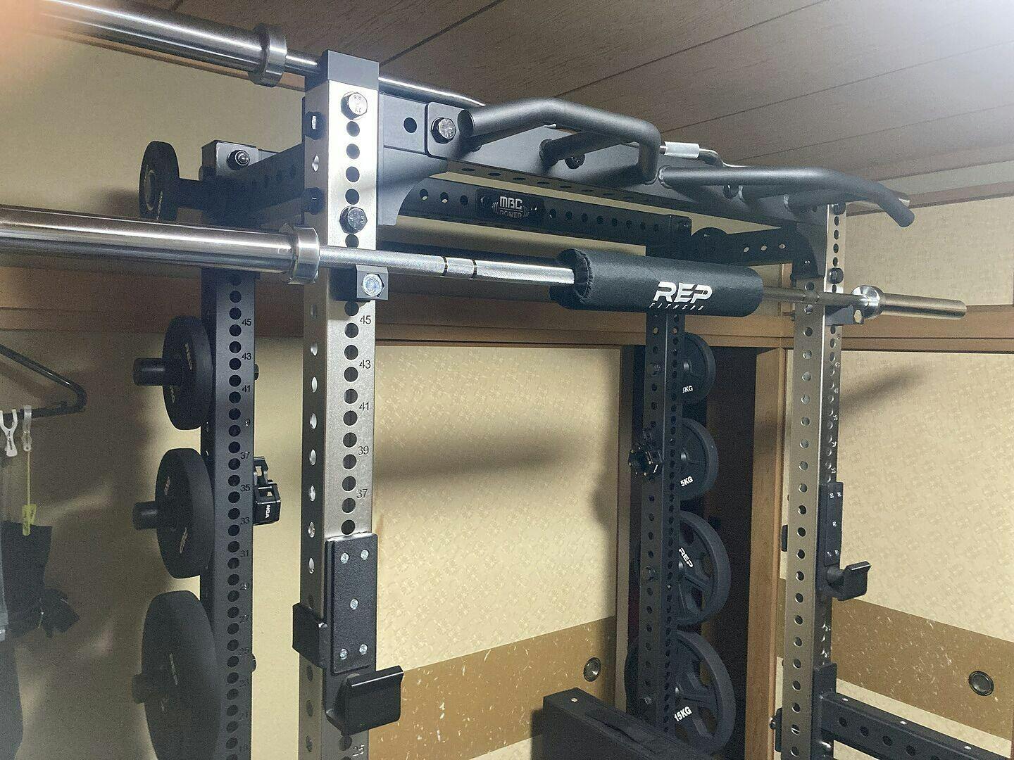 MBC オリジナルラック トップマウントプルアップバー — MBC POWER SHOP