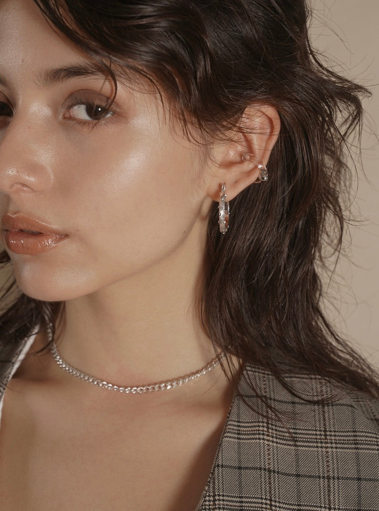 SLV925 Flat Link Necklace – JUEMI