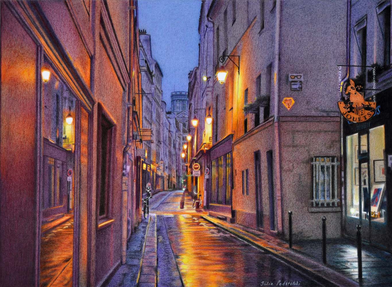 Rue de l'Echaudé | Julie Podstolski – Abstract Realism