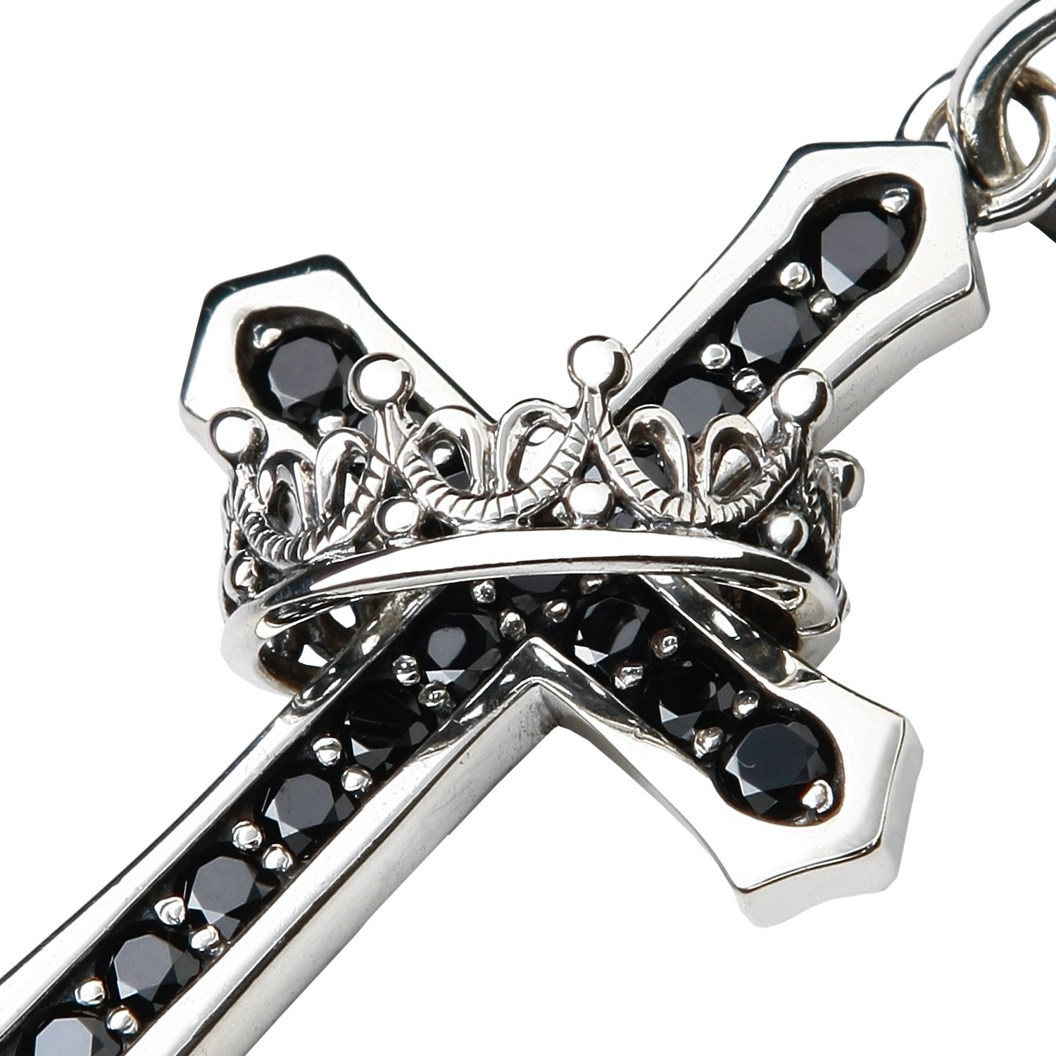 CROSS with CROWN/STONE ペンダント | ジャスティン デイビス（JUSTIN