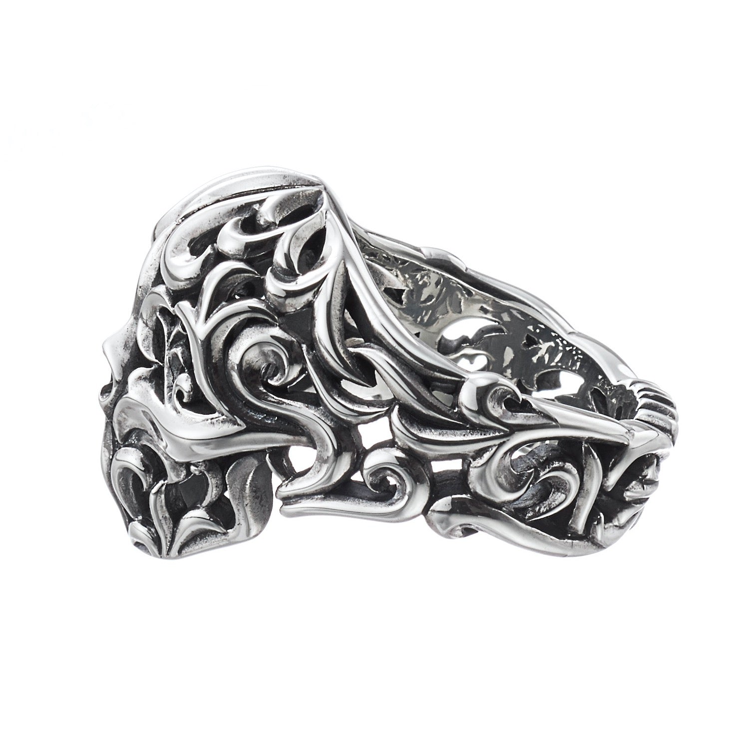 LILY FLORAL SKULL リング | ジャスティン デイビス（JUSTIN DAVIS