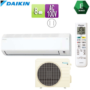 F254ATES-W+R254AES｜ダイキンルームエアコン[Eシリーズ][100V]
