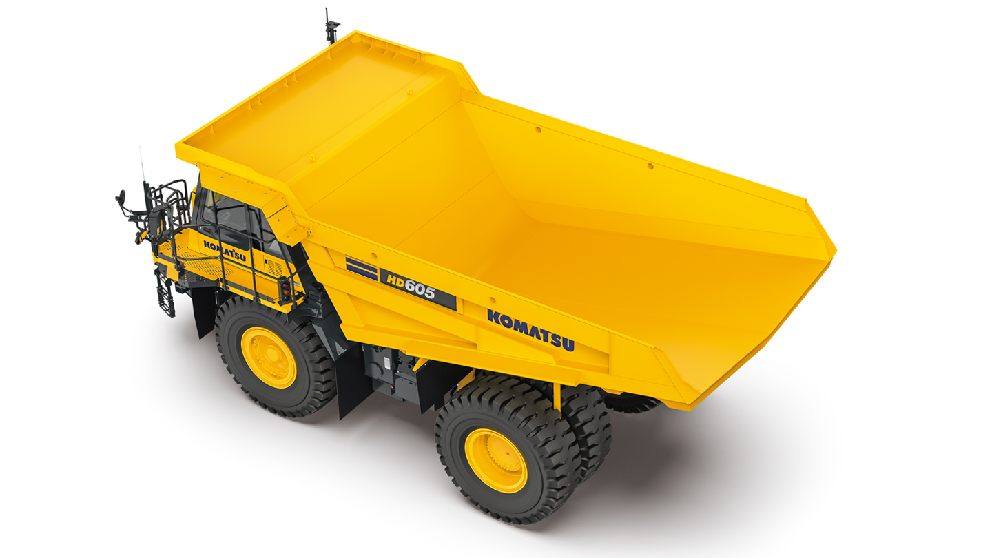 HD605-10E1 リジッドフレーム式｜商品情報｜コマツカスタマーサポート