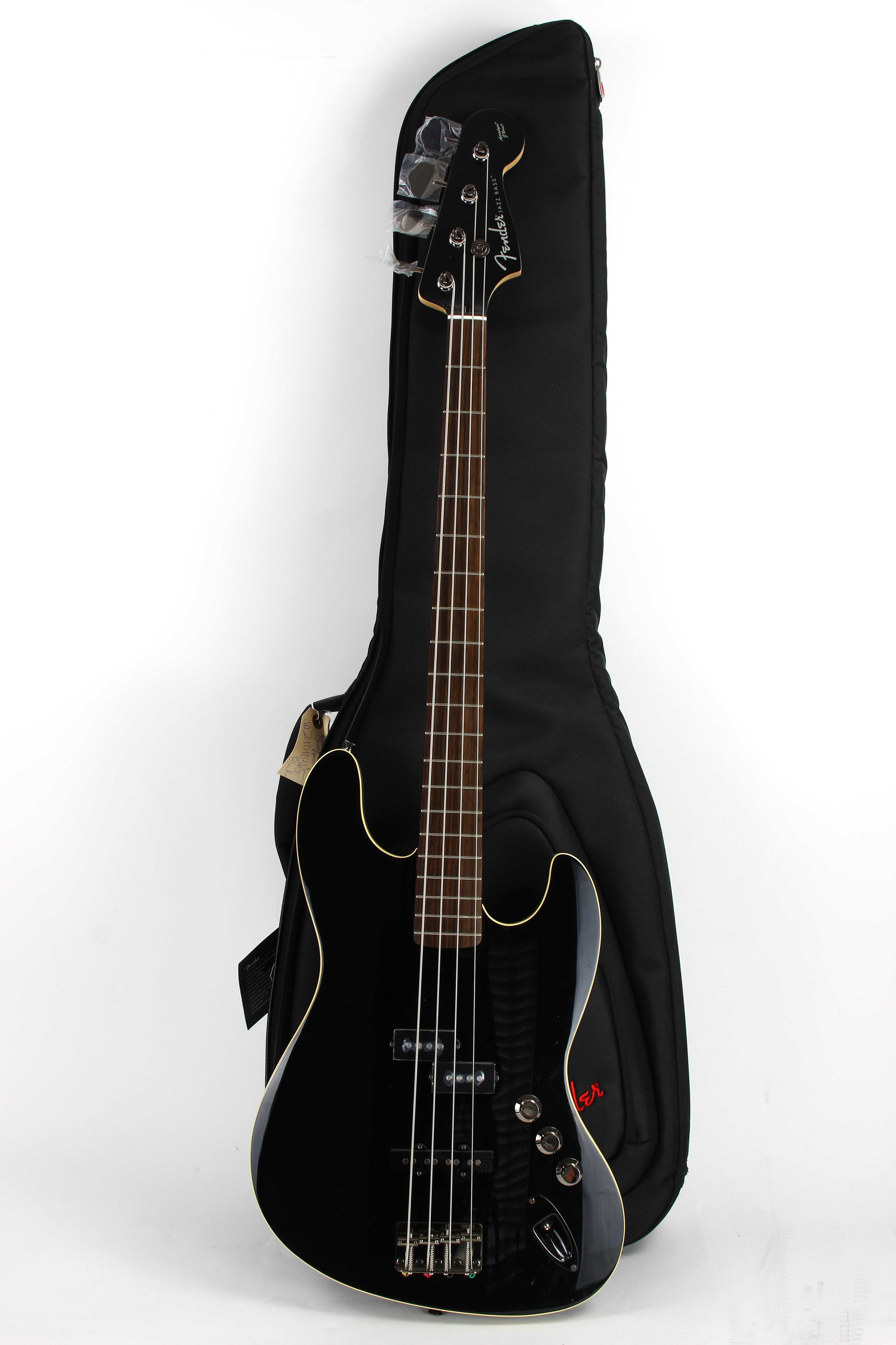 2021 Fender Japan Aerodyne Jazz P Bass | Black, Bound, PJ