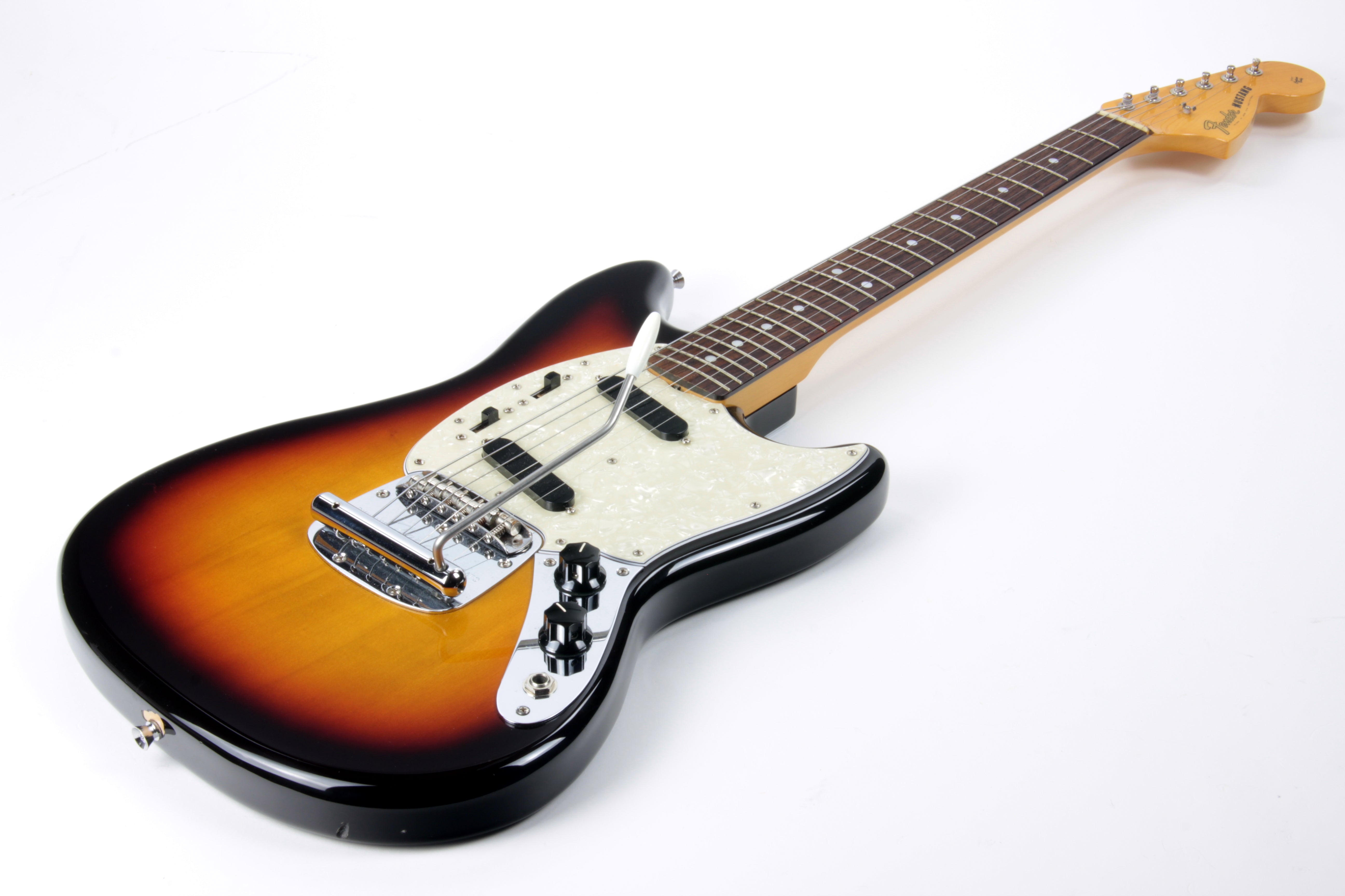 2015 Fender Japan MIJ '65 Mustang Sunburst - Chunky Neck, 1965