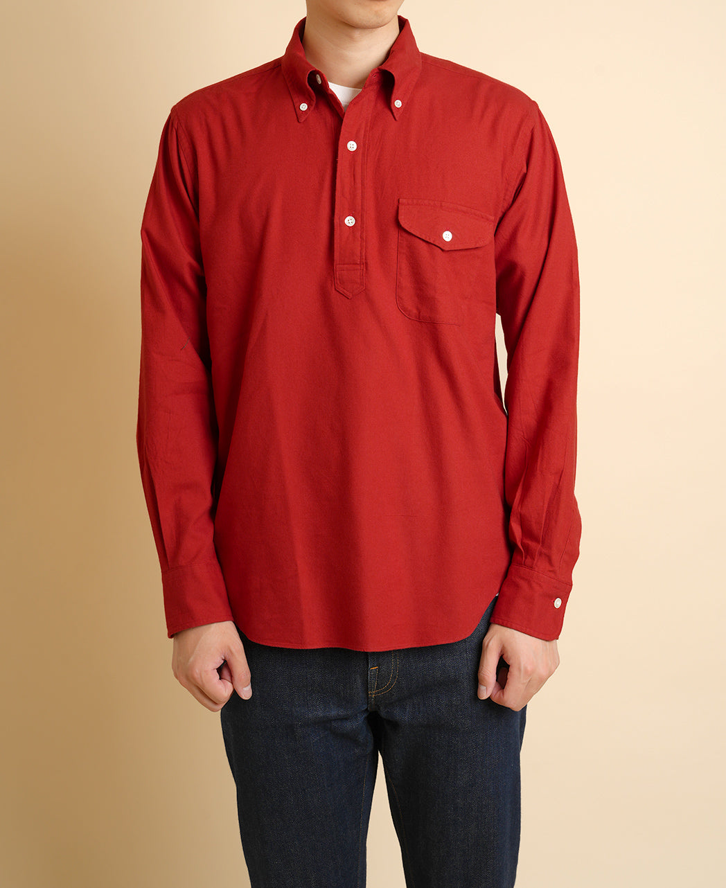 VINTAGE IVY - COMBED COTTON ENGLISH TWILL BUTTON-DOWNS – Kamakura