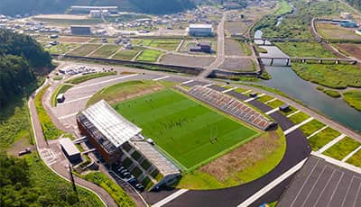 釜石鵜住居復興スタジアム - 【釜石の観光 かまなび】釜石観光物産協会