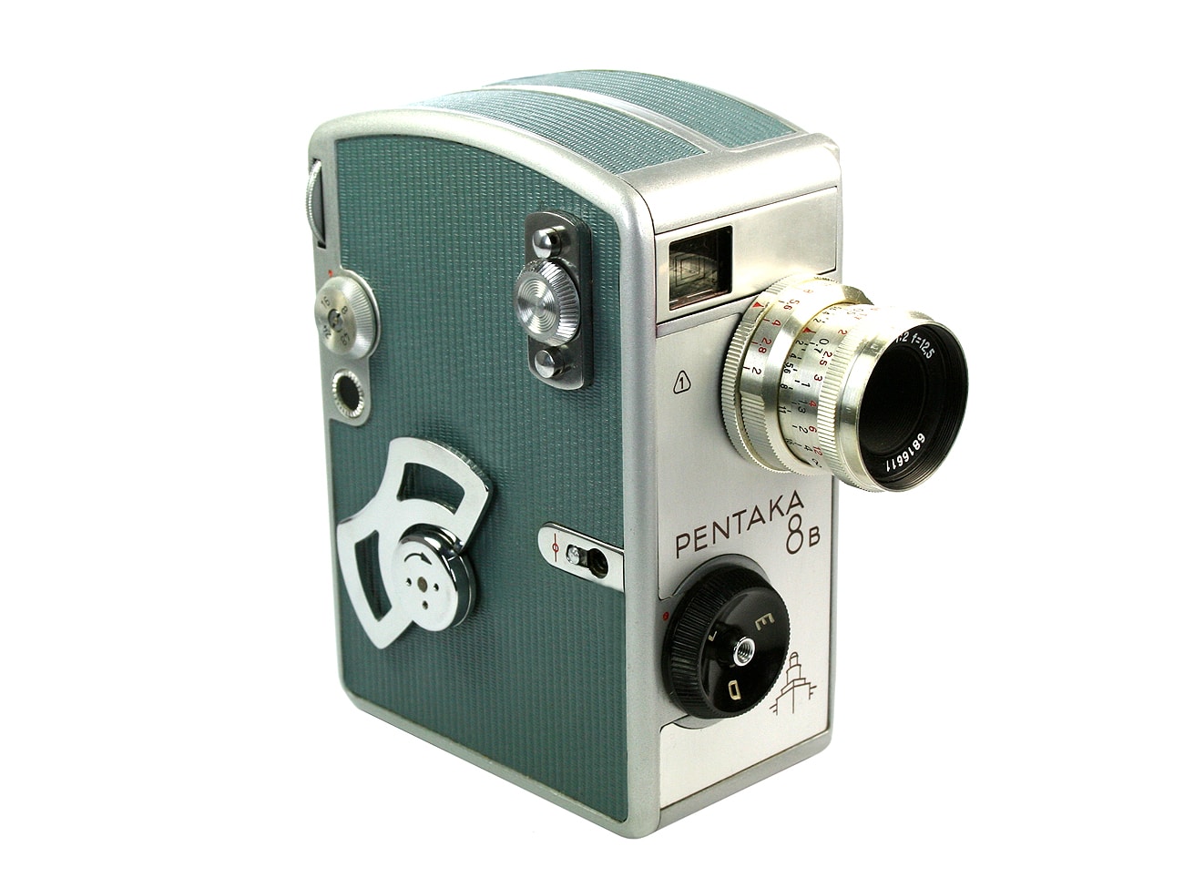 Pentacon Pentaka 8 B (grün) - Deutsches Kameramuseum