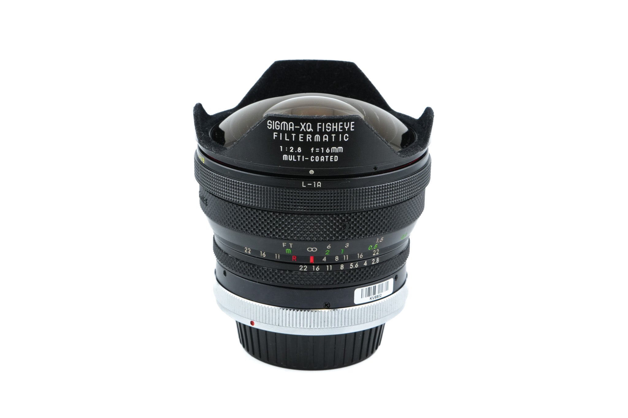Sigma 16mm f2.8 Filtermatic Fisheye Multi-Coated - Lens – Kamerastore