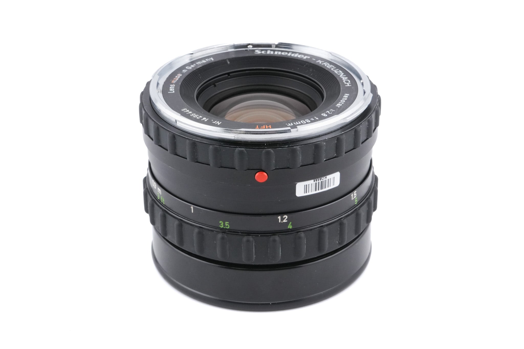 Schneider-Kreuznach 80mm f2.8 Xenotar HFT - Lens – Kamerastore