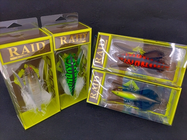 なぜか目が離せない!? レイドジャパン新作＆新色ルアー発売開始!! 大分